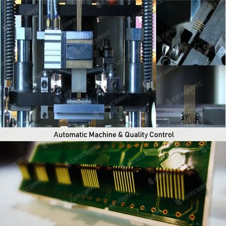automatische kwaliteitscontrole gereedschapsloze stekker hoofdfoto